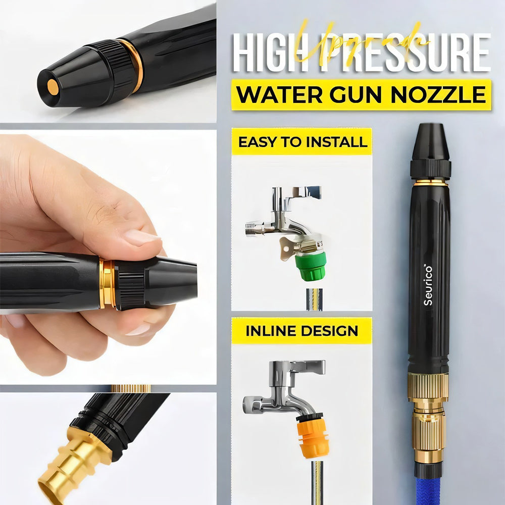 New experience of high-pressure cleaning: 2-in-1 high-pressure water gun